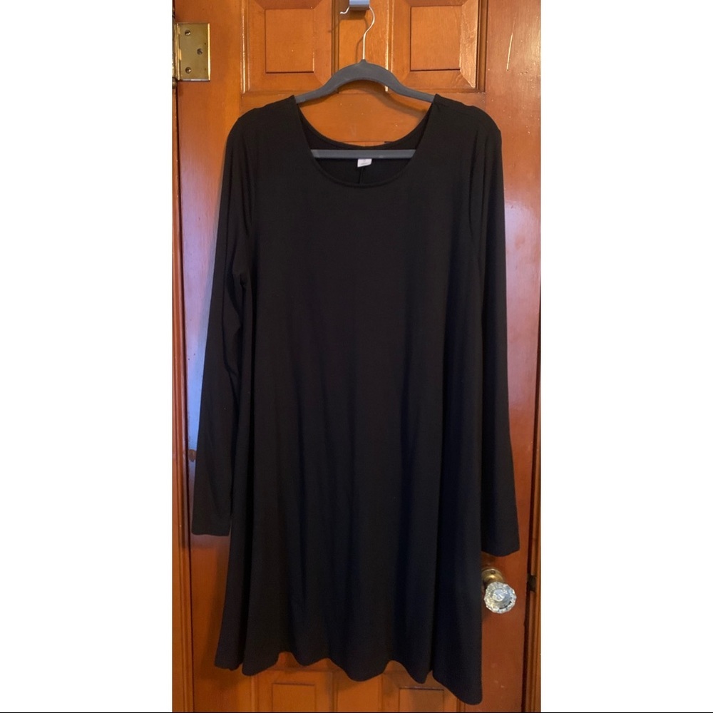 Old Navy Long Sleeve Jersey Swing Dress